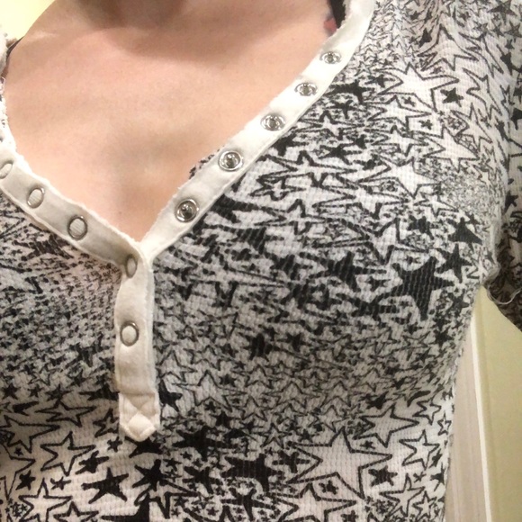 Volcom Small hooded pullover white with stars - Picture 7 of 7